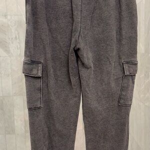 PINK Victoria's Secret Charcoal Cargo Pants